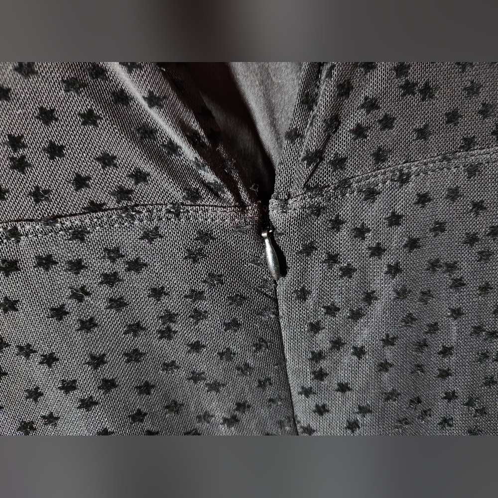 Torrid Black Star Pattern Blouse - image 6